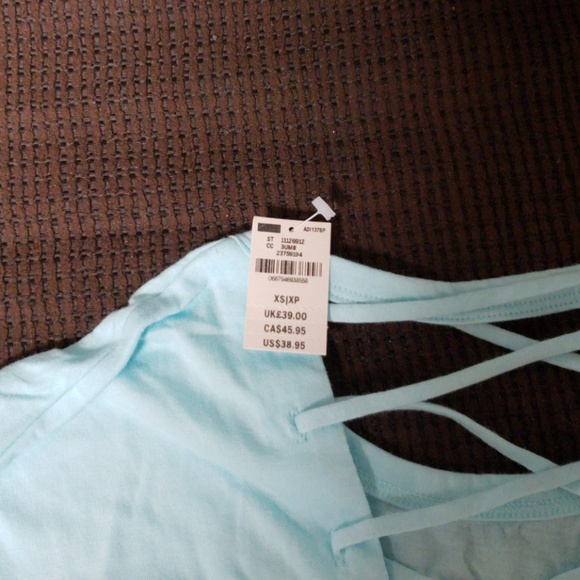 NWT Victoria secret crop top long sleeve shirt - Picture 3 of 3